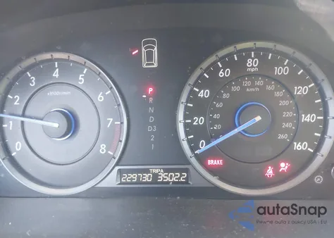 2012 Honda Crosstour 2.4 Ex-L z USA, uszkodzony, nr VIN 5J6TF3H51CL000308